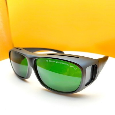 OD4 Laser Safety Glasses Goggles & Case Box for 1064nm Laser Marking Machine
