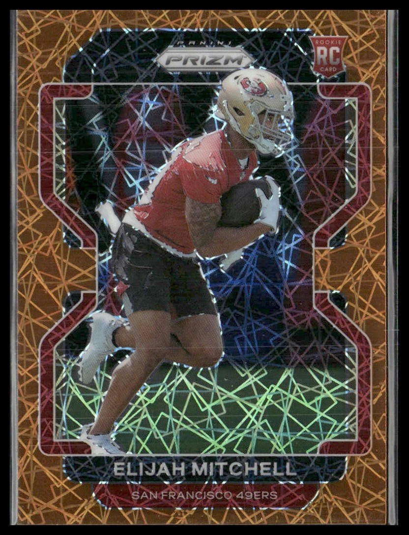 2021 Panini Prizm #399 Eli Mitchell Lazer