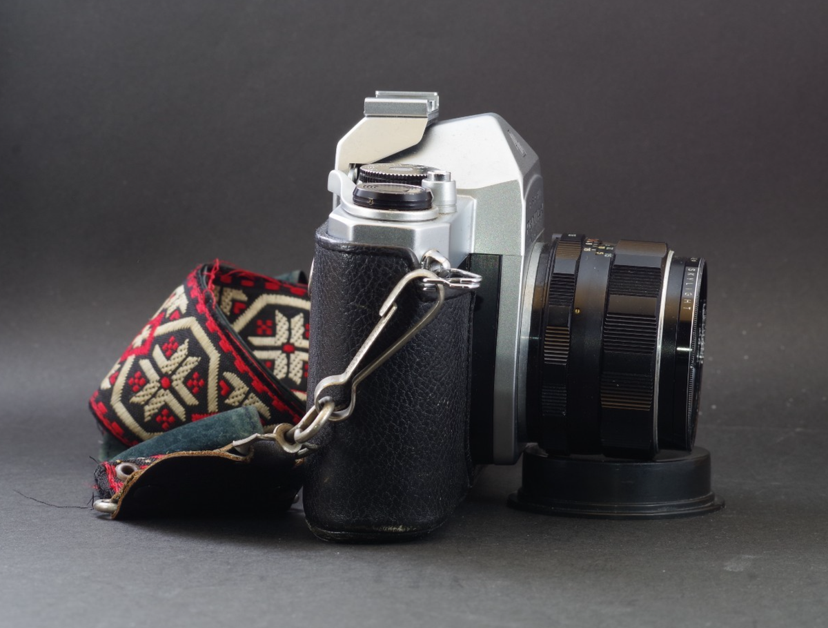Top Mint】Pentax SL 35mm film camera + Super Takumar 55mm f/1.8