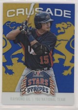 2015 Panini Stars and Stripes Crusade Blue Raymond Gil #83 0a3