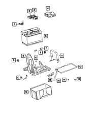 Genuine Mopar Battery Sensor 68519233AA
