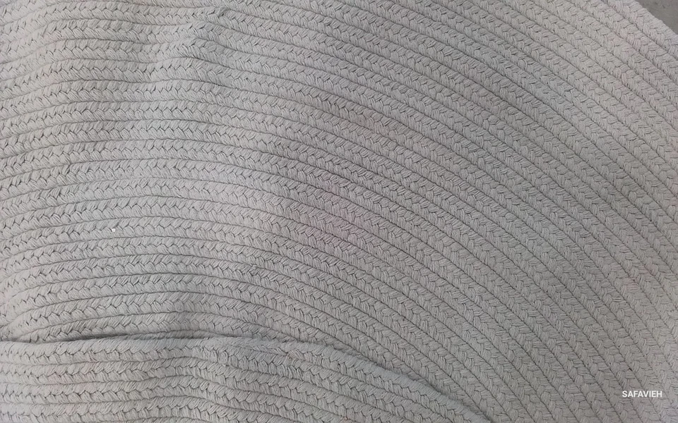 LIGHT BLUE 6'-0" x 6'-0" Broken Thread Rug, Reduced Price 1172782504 BRD176A-6R - Image 3 of 4