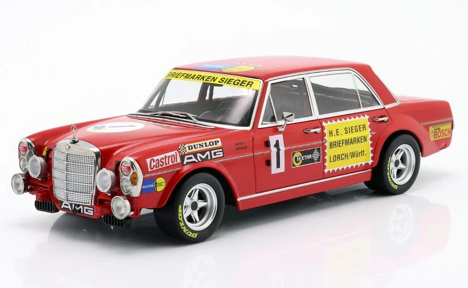 WERK 83 1/18 - MERCEDES-BENZ AMG 300 SEL 6.8 - 24H NURBURGRING 1972 W18030002 - Imagen 1 de 2