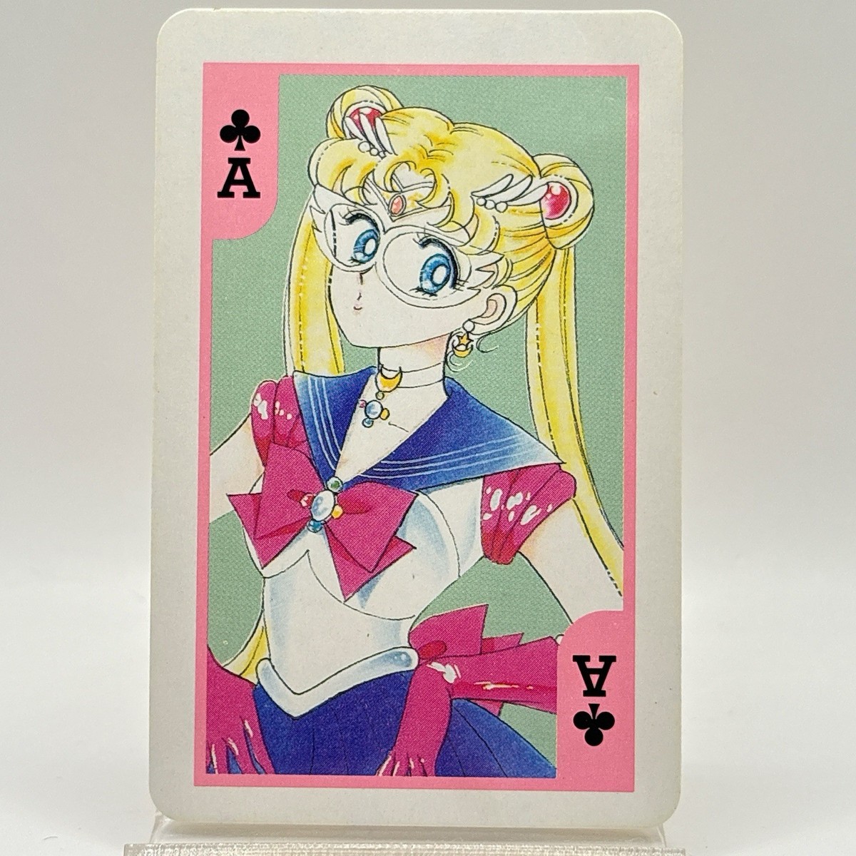 Sailor Moon Sailor Moon Card Ace Club Poker Japanese Anime TCG