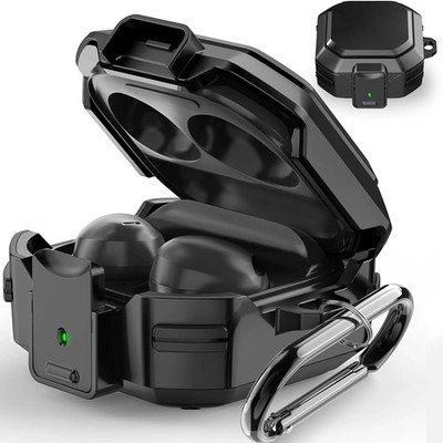 For Samsung Galaxy Buds 4 Pro 3 Pro FE Buds 2 Buds Live Case Cover Lock Keychain