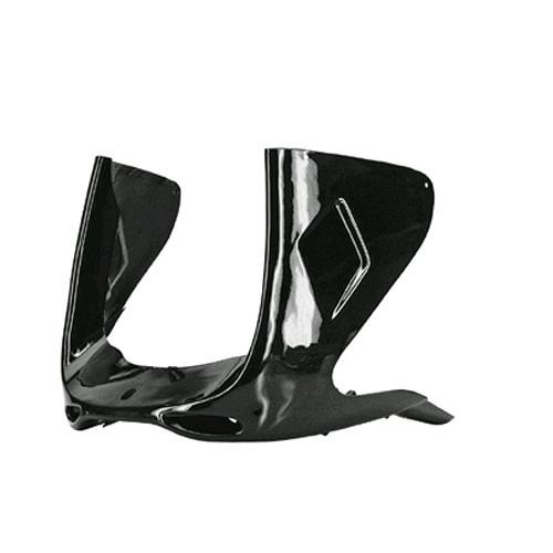 Tablier avant inférieur Nitro Aerox noir métal bas de caisse scooter