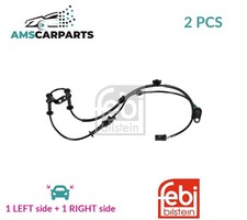 ABS WHEEL SPEED SENSOR PAIR FRONT 170716 FEBI BILSTEIN 2PCS NEW OE REPLACEMENT