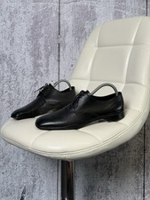 PRADA Men’s Black Leather Lace Up Derby Dress Shoes Size UK7,5 / US8,5