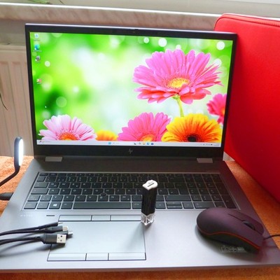 HP ZBook 17 G7 FURY ELITE WORKSTATION 17 Zoll FHD l 32GB RAM NEU l HEXA i7 USBC