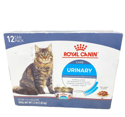 12x Royal Canin Care Urinary Diet Adult Cat Wet Food In Gravy 12-3 Oz Cans 9/27!