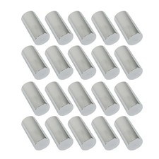 20 Pcs 33mm Lug Nut Cover Thread-On 4-1/4inch Tall Cylinder Replacement for