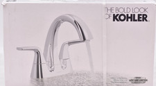 Kohler Elmbrook 4" Centerset Bathroom Faucet 2 Handle Polished Chrome