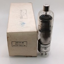 Taylor 3B JAN-CTY Vacuum Tube High Voltage Rectifier Good Filament MILSPEC Rare