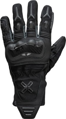 Rapid-STX 1.0 wasserdichte Motorrad Handschuhe, schwarz, 5XL