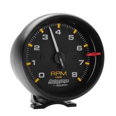 AUTO METER 2300 Autogage Tachometer 3.75'' Black Dial Black Bezel