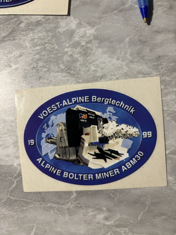 Coal Mining Sticker Nice Vendor Bk