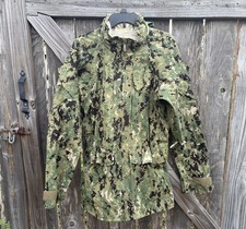 Military USN US Navy NWU Type III Gore-Tex Parka Jacket Sz S