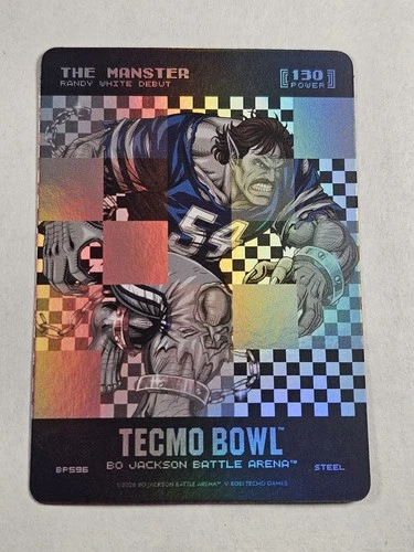 Tecmo Bowl Bo Jackson Battle Arena The Manster BP596 Chase Randy White Debut