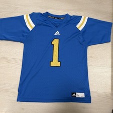 2012 UCLA Bruins Jersey Boys Youth L Blue Adidas Logo #1 College Football