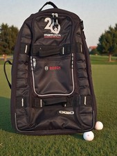 The Masters Monday After The Masters Rolling Suitcase Bag Excellent Never Used