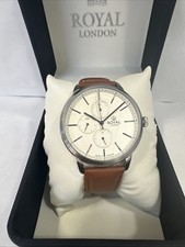 Mens Royal London Watch 41457-01 RRP £119 50 Mtrs W/R BNIB
