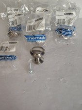 Amerock BP55342G10 1 1/4 Circle Knob Satin Ni...