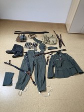 Wehrmacht Uniform M43 Reproduktion Größe M/L Komplettset Reenactment