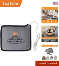 K H Small Heated Pet Bed Warmer - Safe, Waterproof Indoor Heating Pad 10.25x9.25