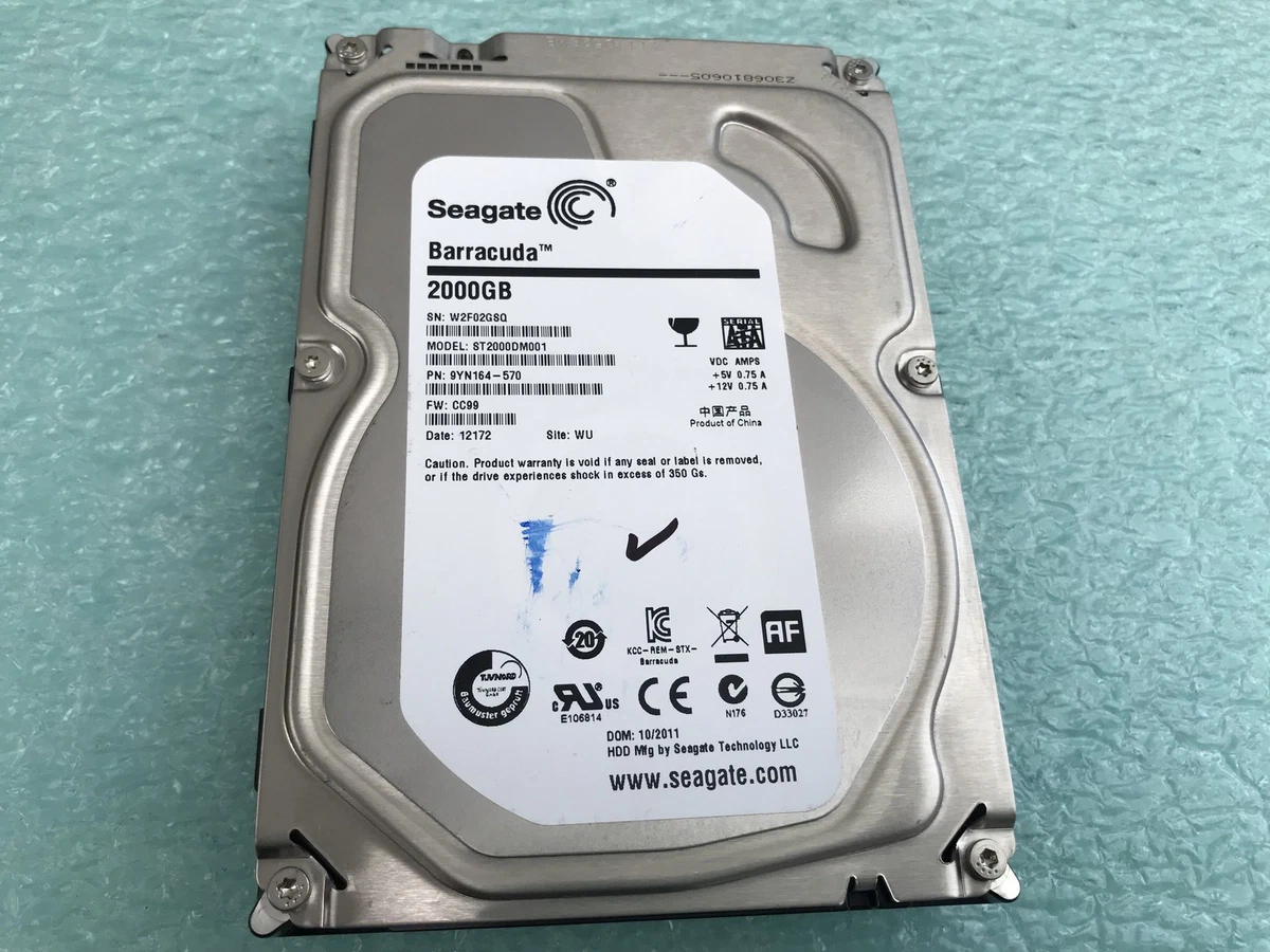Preços baixos em Seagate Barracuda St2000dm001 2tb | eBay
