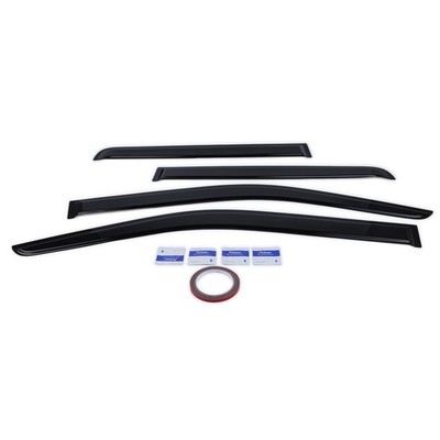 4pcs Window Vent Visors Sun Rain Guards For 2005-2020 Nissan Frontier Crew Cab