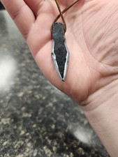 Hand Forged Usa Made Steel Arrowhead Pendant ...