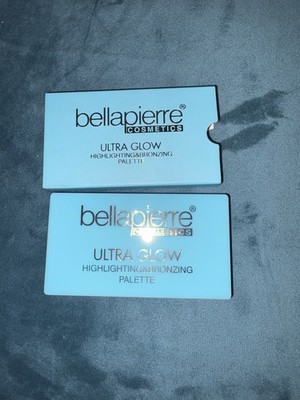 Bellapierre Cosmetics Ultra Glow Highlighter & Bronzing Palette Pressed Powder