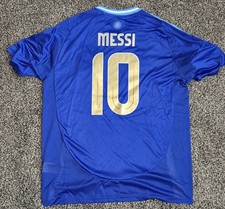 2024 Adidas Argentina MESSI #10 Away Jersey Size XL NWT Copa America Badge
