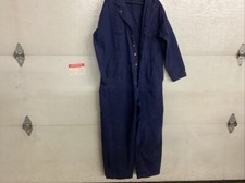 Vintage Universal Stone Cutter Overalls Size 50 Blue Button Front Coveralls