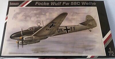 Montex 1//72 FOCKE WULF Fw-58C WEIHE CANOPY /& WHEELS PAINT MASK Special Hobby