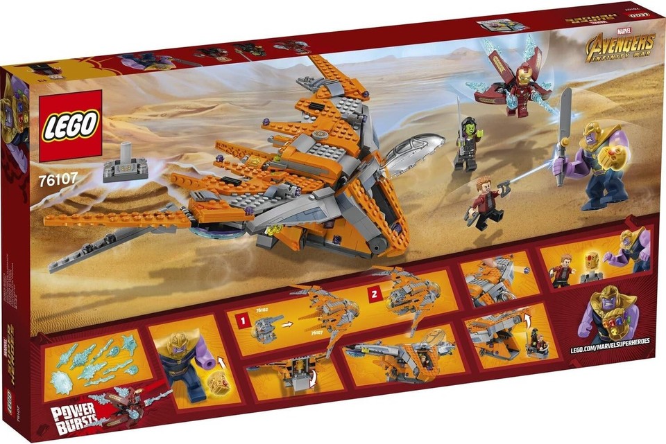 LEGO Marvel Super Heroes Avengers Infinity War Thanos Ultimate Battle ...