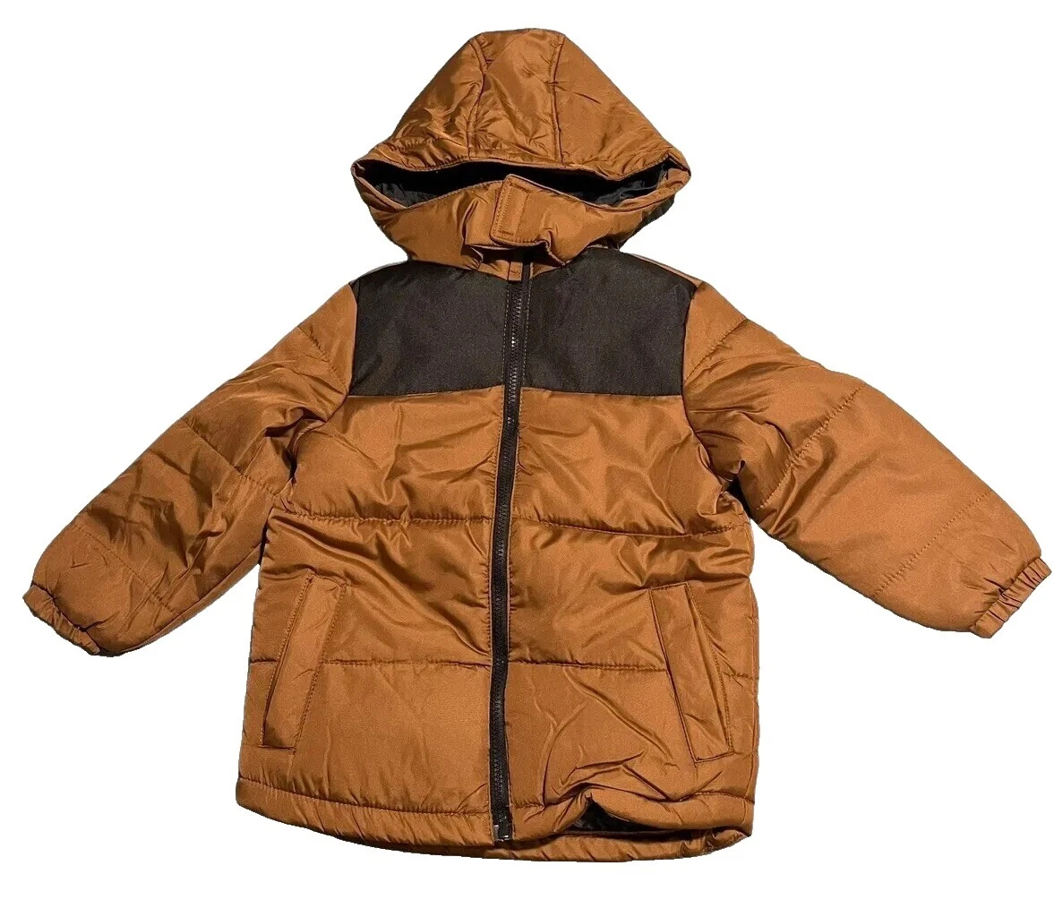 Brown Outerwear Parkas for Boys