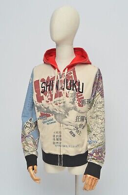 Lucky Brand Vintage Y2K Men's Multicolor Shinjuku Japan Zip Lucky Brand Vintage Y2K Men's Multicolor Shinjuku Japan Zip