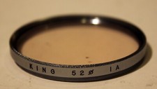 Vintage King metal 52mm 1A Filter