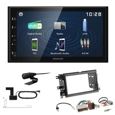 Kenwood 2DIN DAB+ Autoradio für Ford F150 2004-2008 schwarz - Bild 1 von 4