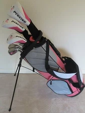 Womens Complete Golf Set Driver Wood Hybrid Irons Putter Bag Ladies Right Handed