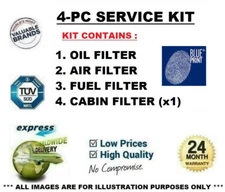ADL BLUEPRINT 4-PIECE FILTERS KIT for TOYOTA AURIS 2.0 D4D (ADE150_) 2006-2012