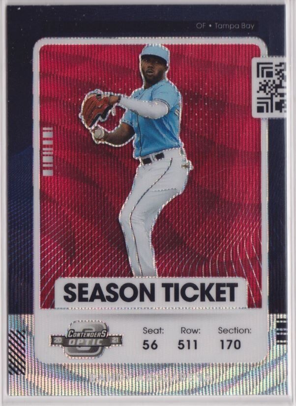 2021 Panini Contenders Optic Red #32 Randy Arozarena | eBay