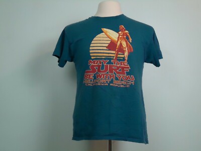 Coastal Classics Men s Graphic T-Shirt Darth Wader / Surf Cotton 