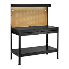 YUKON Multi-Purpose Workbench With Led Light Sz 48", Black 58695