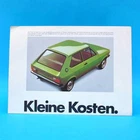 VW Polo Volkswagen | brochure from 1975 | advertising advertising sheet B