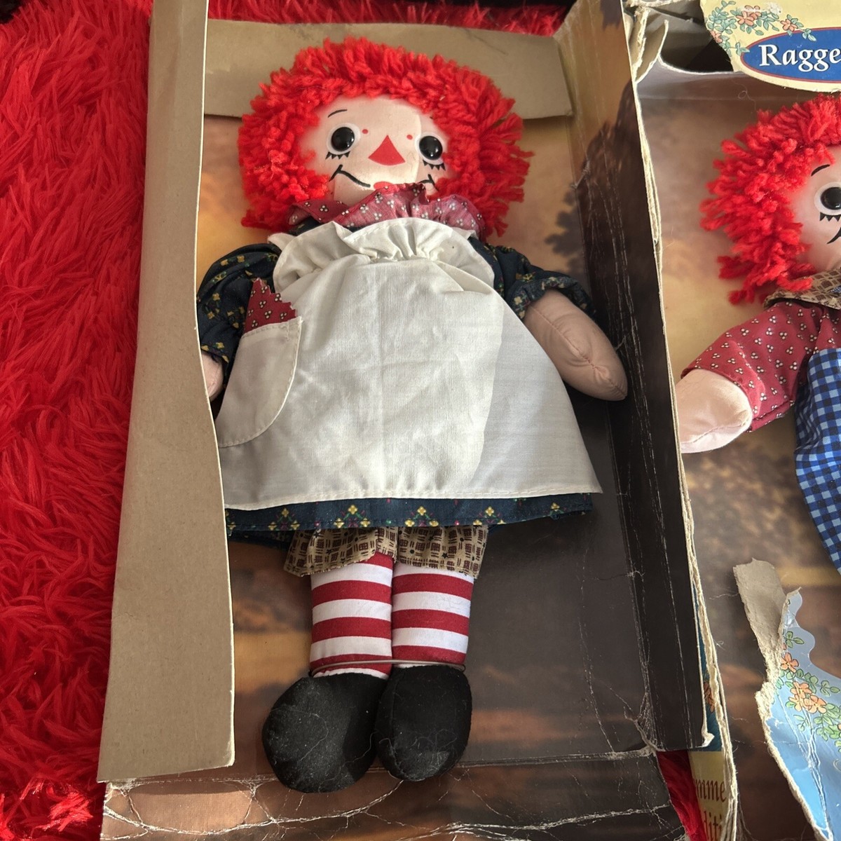 Raggedy Ann 80th & Andy 75th Anniversary Dolls by Hasbro