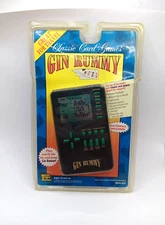 VTG 1995 Micro Games of America Handheld Gin Rummy Electronic NOS
