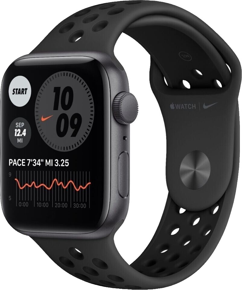 Apple Watch Nike SE GPSモデル 44mm MKQ83J/A Apple Watch Nike SE 44mm GPSモデル MKQK3J/A+ML893FE/A A2352