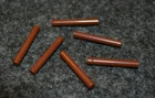 6 ~ #3 Reddish Brown Round Rod / Stick Brick Bricks ~ New Lego Parts ~